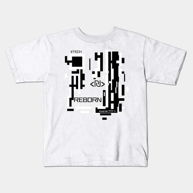 Reborn techwear Kids T-Shirt by Sonoyang